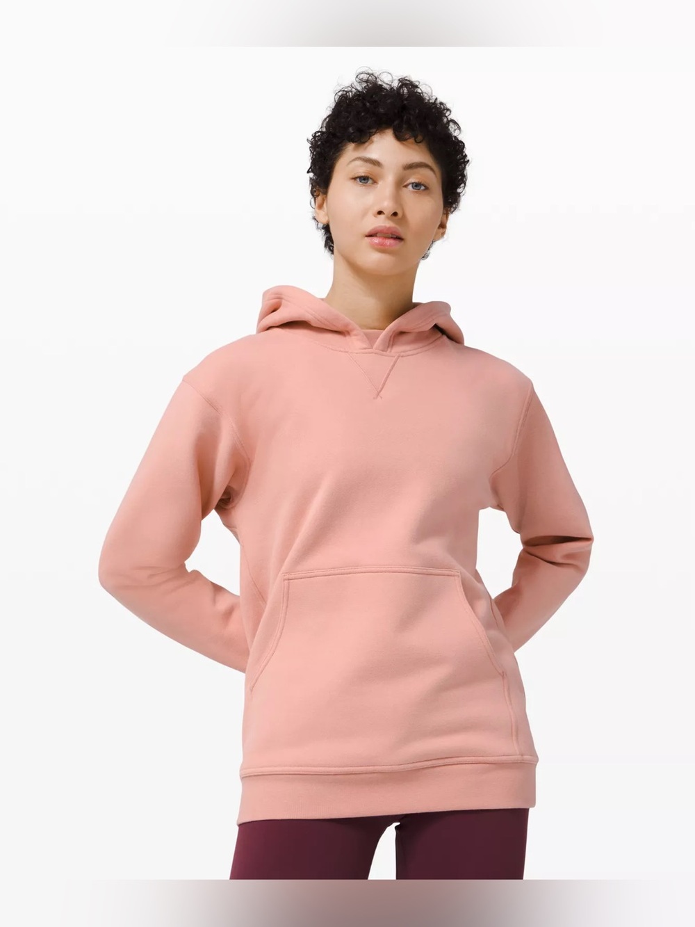 Lululemon All Yours Fleece Hoodie Women’s Size 2 Pink